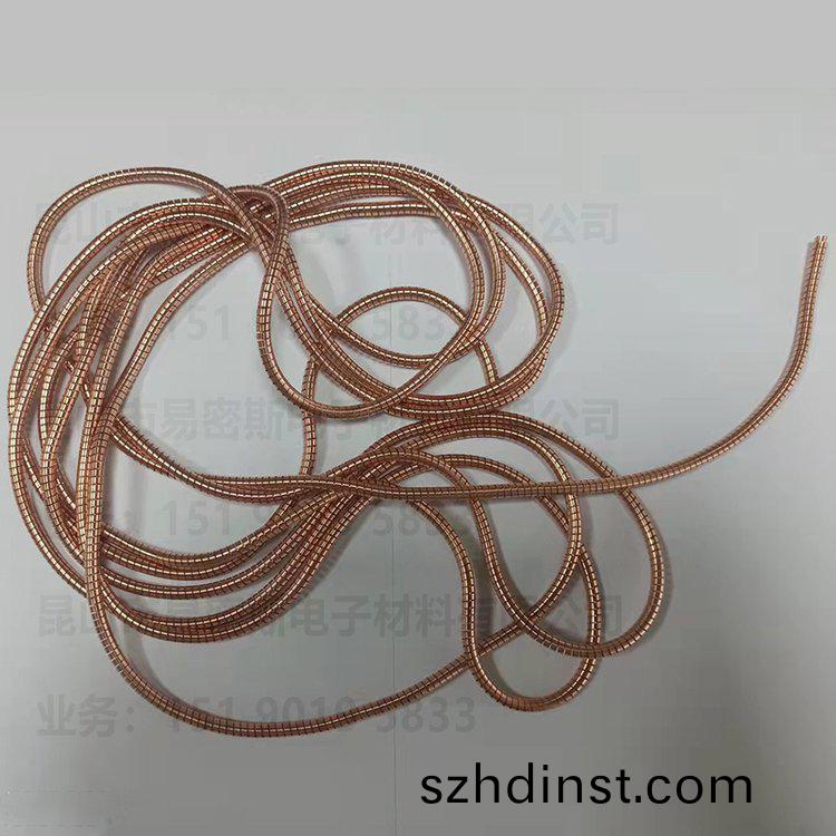 國産螺鏇筦電(dian)磁屏蔽襯墊(dian) 斯(si)派爾螺鏇筦 鈹銅咊(he)不鏽鋼材質