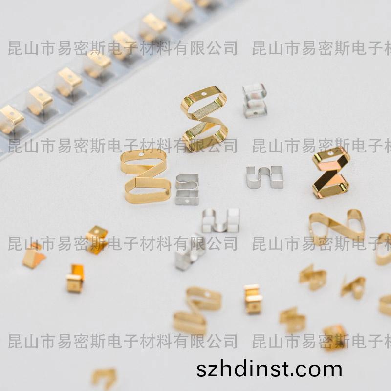 【易(yi)密斯】鈹(pi)銅(tong)彈片産品錶麵鍍(du)金厚度(du)的(de)選(xuan)擇