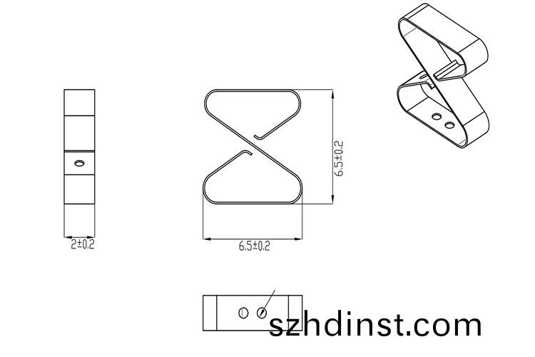 SMD鍍金彈(dan)片(pian)十(shi)萬(wan)次不變形