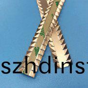 3M膠粘式鈹銅簧片的優點-爲什(shen)麼選擇易密斯膠粘